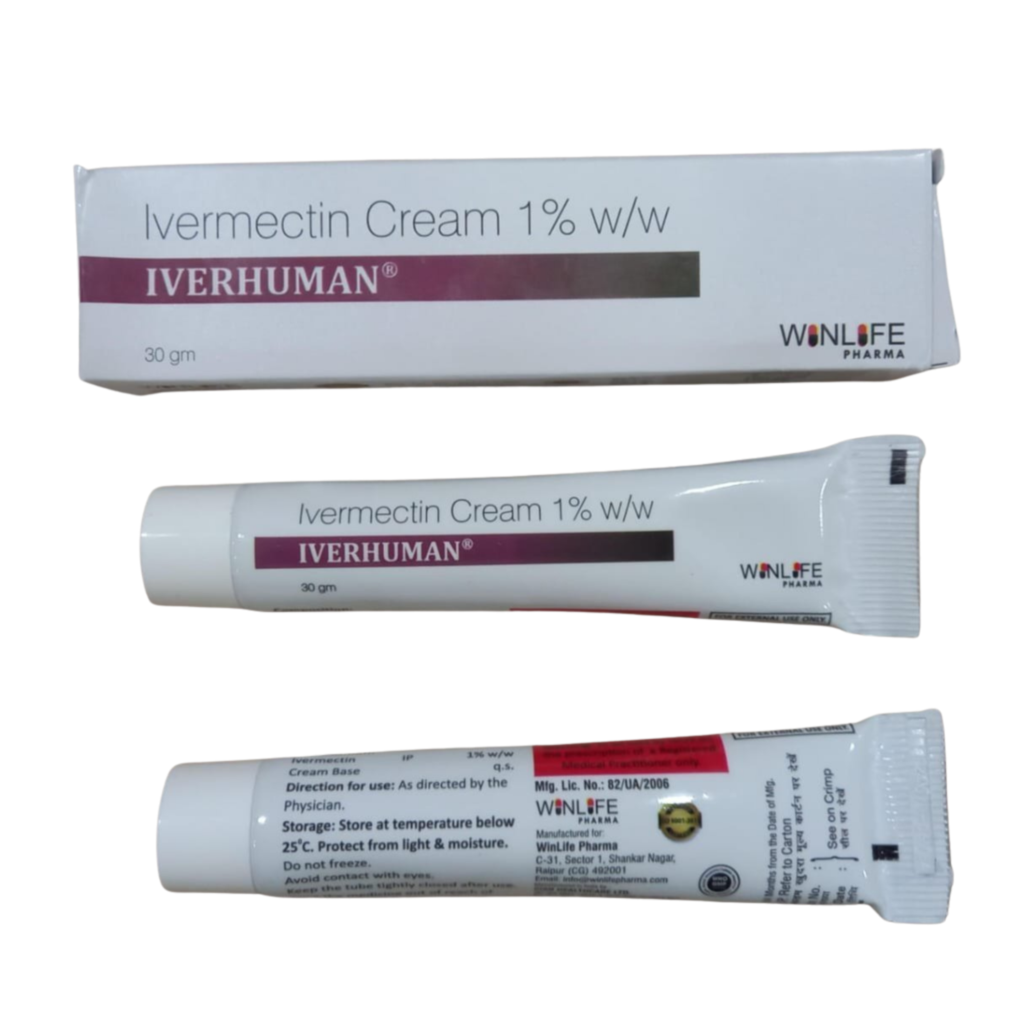 Iverhuman Cream 1% w/w