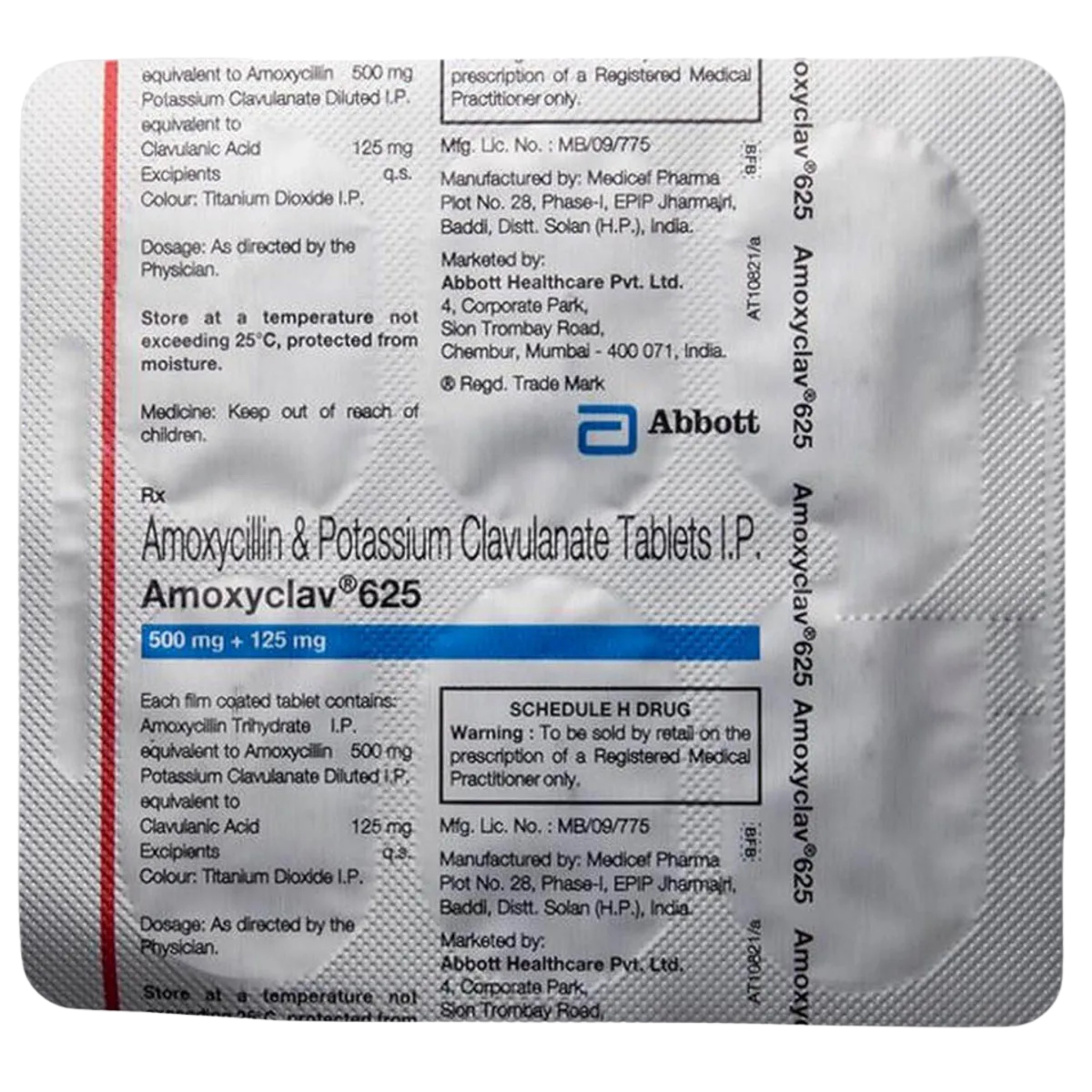 Amoxyclav 625mg
